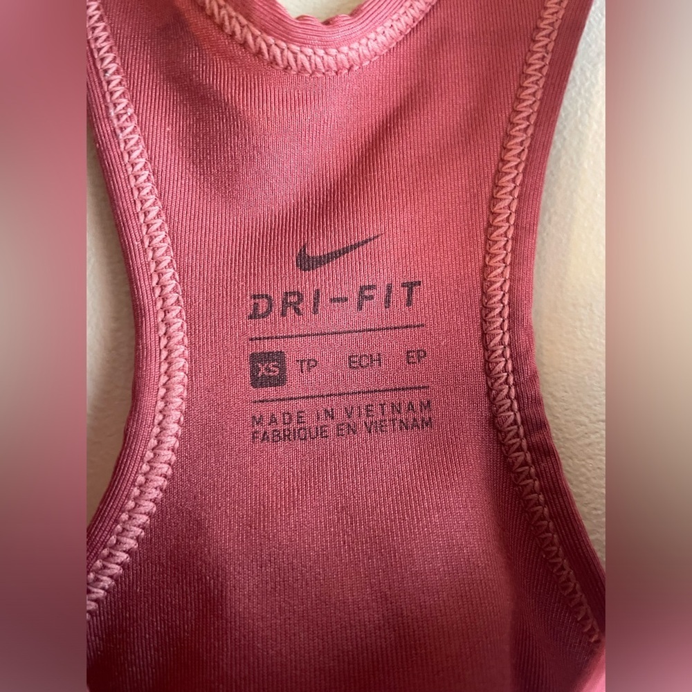 Nike Burnt Red Sports Bra - Picture 2 of 4